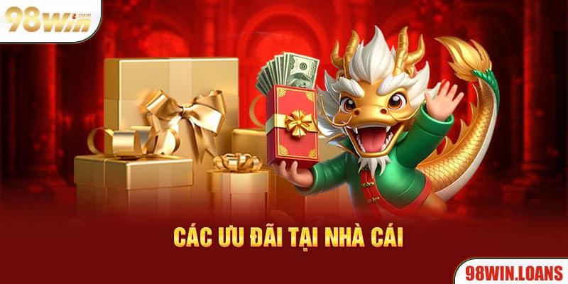 Các ưu đãi tại nhà cái 